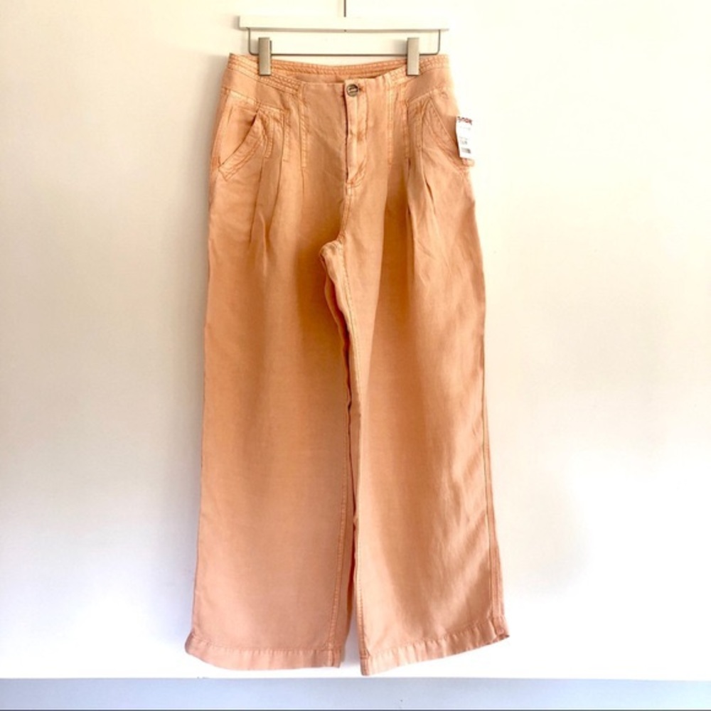 Free People wide leg pant- Coral size 4